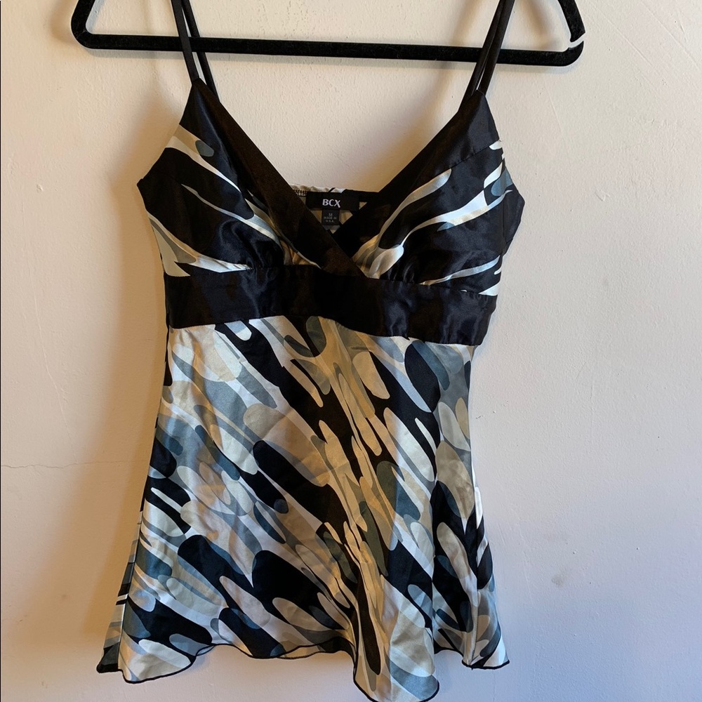 Black and White Tank Top